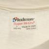 STEDMAN 90s Made in USA Old Back print Short sleeve T-shirt L white Men's Used