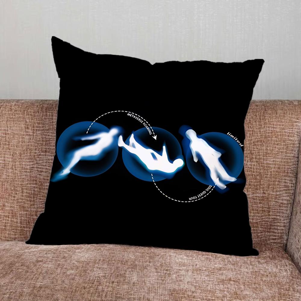 DJ A-Afterlife Anyma Pillow Case For Home Bedroom Car Office Decoration Living Room Sofa Cushion Cover Suitable