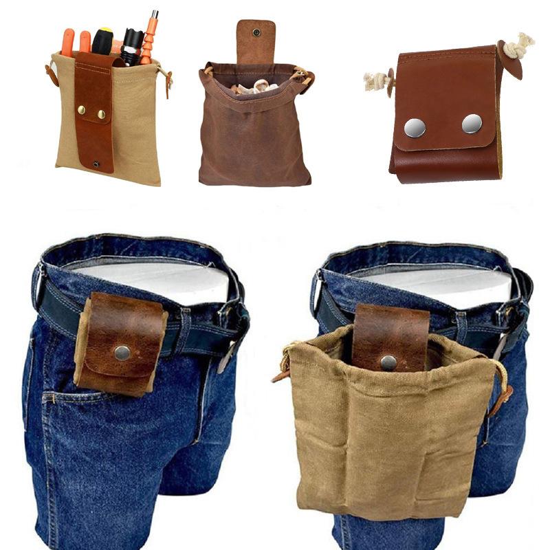 Camping Outdoor Foraging Bag, Wild Fruit Storage Bag, Outdoor Travel Storage Bag, Waist Hanging Jungle Tool Storage Bag