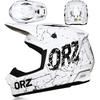 Greenway X6 Off-Road Helmet Goggles Downhill Woodway Mountain Bike Full Helmet Removable Safety Helmet Teen Self
