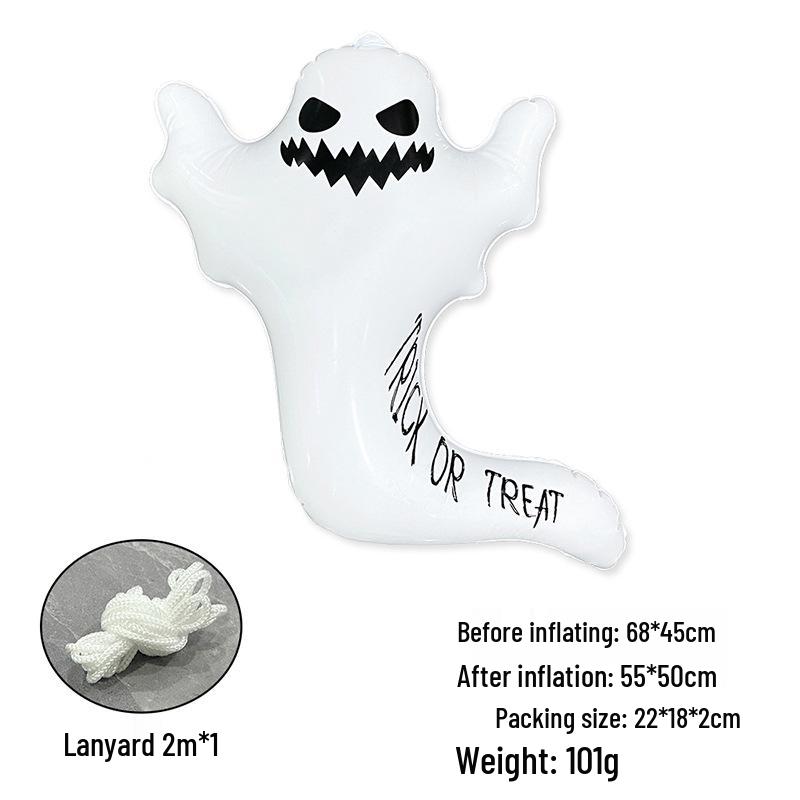 Halloween Inflatable Bloodshot Eyeball Pendant for Spooky Decor