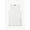 Women Lace Patch Hem Lounge Tanktop 0826113504