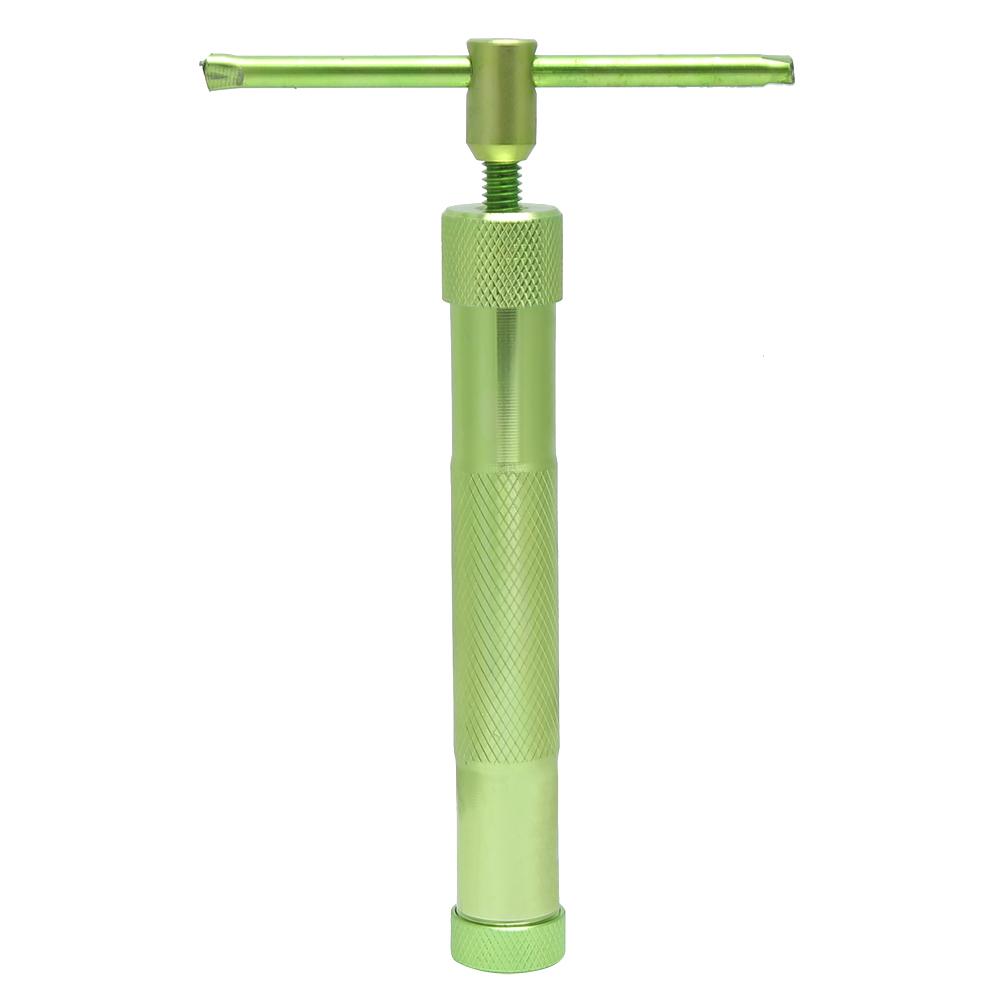 Nerezová ocelová zelená rotační mačkadlo na bahenní extruder, pistole na pečení fondánu, dort, sochařství z polymeru