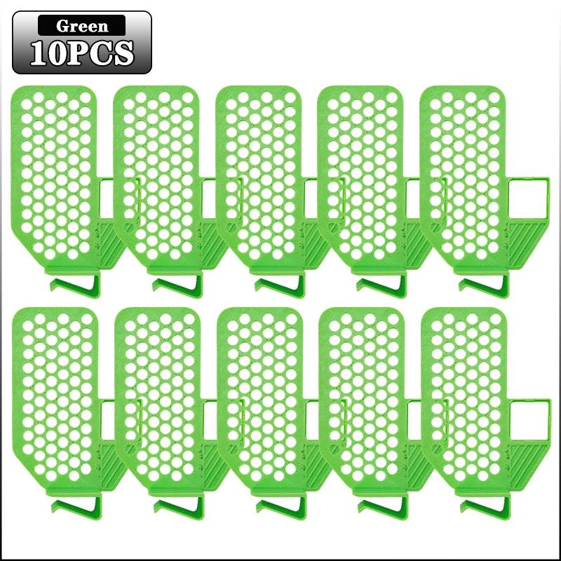 1-10PCS Adjustable Fridge Shelf Dividers Plastic Partition Board Clip Organizer for Refrigerator Door Storage Kitchen Home Use