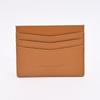 Slim Leather Card & ID Holder with Change Pocket