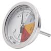 0‑300℃ 1/2in NPT Stainless Steel Grill Thermometer Oven Temperature Meter Kitchen Supplies