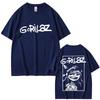 Rock Band Gorillaz Graphic Print Tshirt Unisex Women Hip Hop Gothic Punk Oversized Tshirts Unisexs Fashion Vintage Casual T Shirts