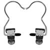 60PCS Legging Organizer For Closet Pants Hangers Space Saving Portable Stainless Steel Single Clips-B61B