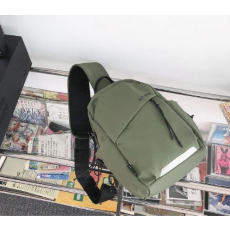 

Универсальная одноплечевая сумка, студенческая, модная, спортивная, маленький рюкзак, женская, трендовый бренд, сумка через плечо chimpanzee pendant зелёный