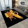 3D Roman SPQR logo Printed carpet non-slip carpet bedroom decor door mat outdoor rug Yoga mat bedroom decoration birthday gift
