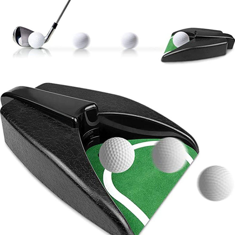 Battery-Powered Golf Automatic Putting Cup Automatic Return Practicing Unit Automatic Ball Returner Indoor Use
