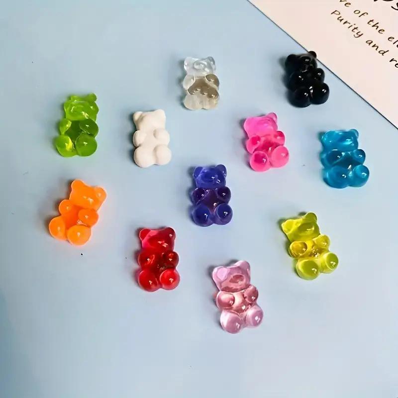 10Pcs Cartoon Little Bear Refrigerator Magnet Blackboard Whiteboard Po Message Magnet Colored Bear Refrigerator Magnet