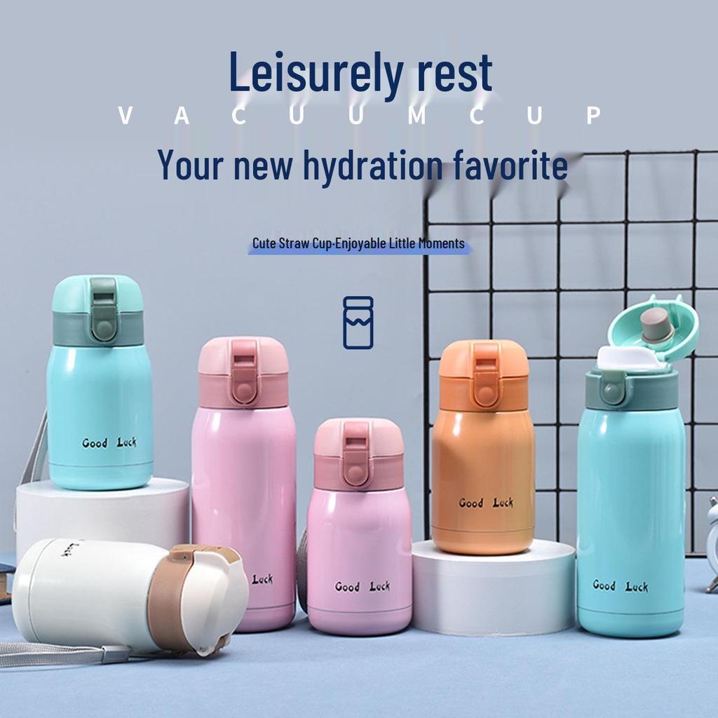 GoodLuck Cute Mini Insulated Pocket Cup for Men & Women, Portable & Compact