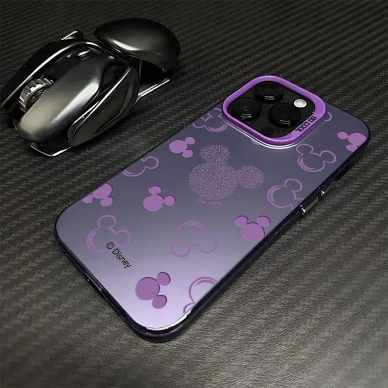 Roztomilý Avatarový Kryt s Myškou Mickey pro Apple iPhone 17 Air 16E 16 15 14 13 12 mini 11 8 7 Pro Max Plus Barevný Kryt na Telefon
