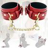 Sevenight SM Restraints for Women 6 Piece Set with Lead SM Goods Unisex Handcuffs Multiple Positions Couple Restraint Goods SM Play SM Goods Women PU