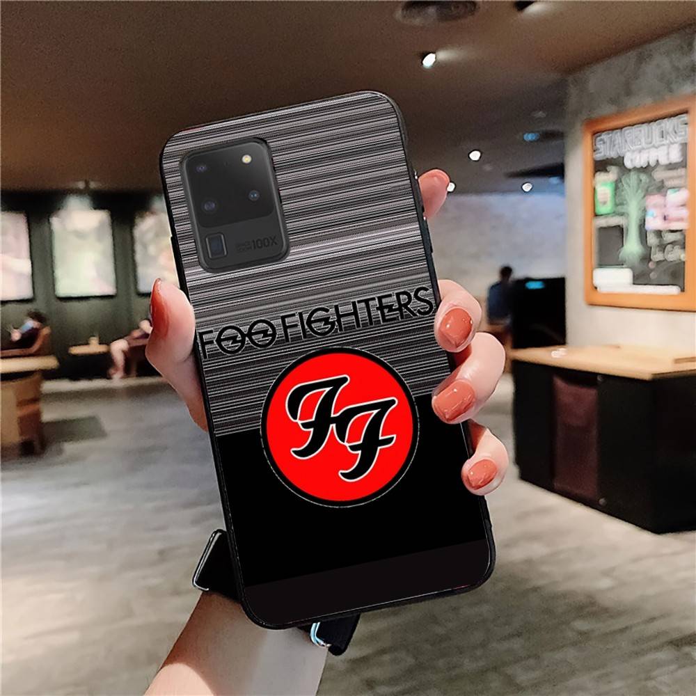 F-FOO FIGHTERS Handyhülle Für Samsung S 24 Fe 25 Ultra Plus 20 Lite 21 30 22 23 24 22 Ultra 5G Fundas