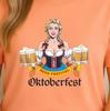 Oktoberfest Bierkönigin T-Shirt | Deutsches Bayerisches Festival Tee, Biertrinker Shirt