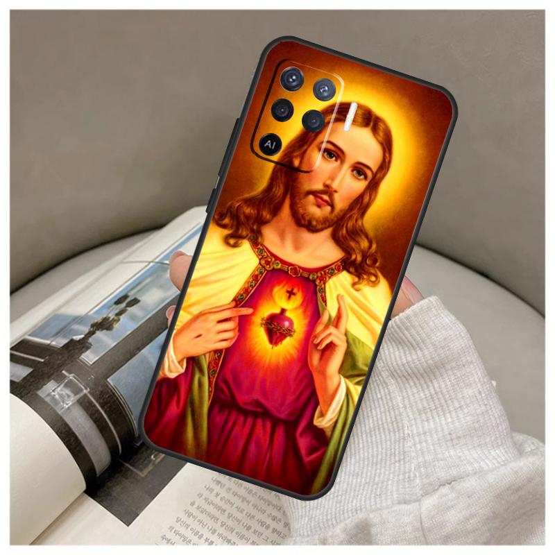 Faith Christian Religious Jesus Case For Oppo A5 Pro A38 A58 A78 A98 A54 A74 A94 A18 A57 A17 A77 A80 A60 A40 A96 A76 A16 A15