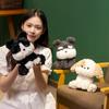 22cm Cartoon Cute Sit Puppy Dog Plush Toys Stuffed Animal Soft Baby Appease Sleep Doll Toys for Boy Girl Birthday Gift