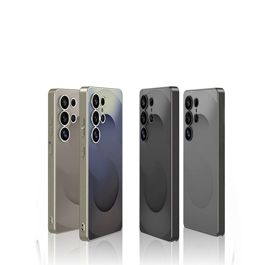 TPU Soft Edge Skin Feel Plastic Anti Fall Phone Case for Samsung S25 Ultra for Galaxy S25 Ultra Protective Back Cover