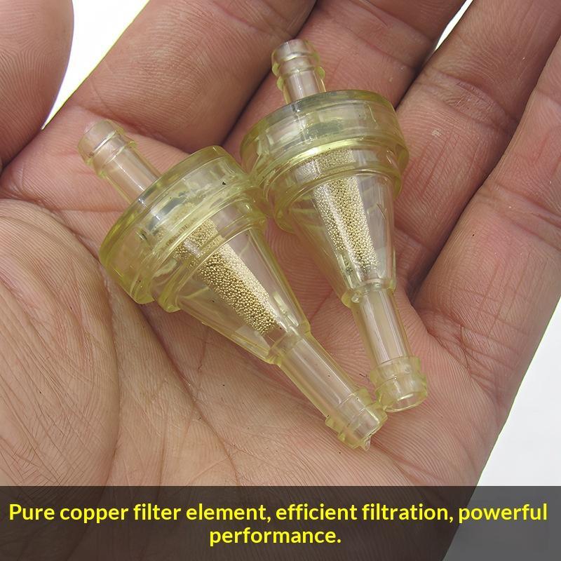Small Engine Fuel Filter 1/4 Inline Fuel Filter For Gas Engine Atv Dirt Bike Motorcycle Go Kart Utv Snowmobile