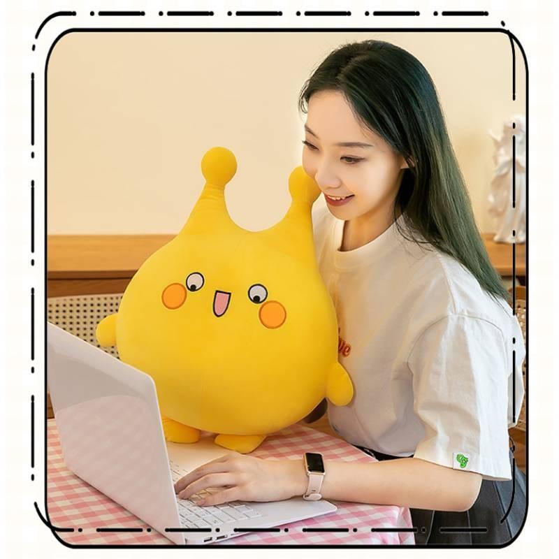 Plush Yellow Maggie Toy Cartoon Stuffed Doll Bedroom Decorations Kids Gifts