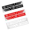 2PCS Car Rear View Mirror Side Stripe Badge 3D Sticker Car Styling for Toyota TRD Chr Corolla Yaris Rav4 E150 E120 Land Cruiser 200