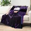 Comfort Warm Soft Plush Blanket Suitable for Sofa Living G-Gojo Room S-Satoru Office Bedroom Travel Anime Manga Flannel Gift