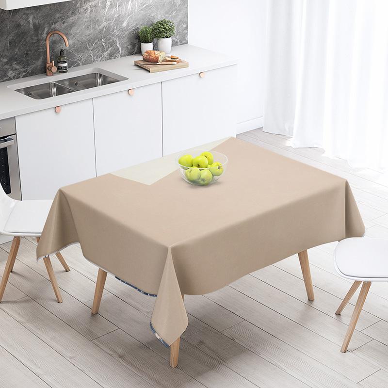 Abstract Geometric Tablecloth 1pc Resistant Party Decoration Restaurant Cafe Dining Table Tablecloths 140X200cm