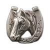 Adjustable Open Ring With Horse Head Motif Vintage Boho Jewelry Men Women Plated Copper
