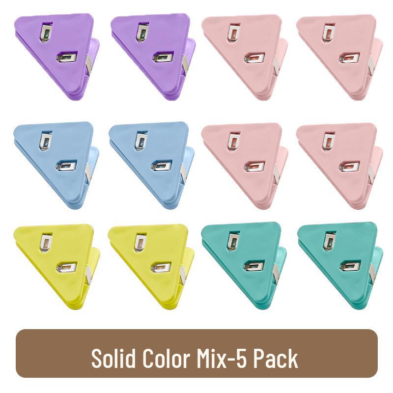

Multifunctional Transparent Triangle Clip Folder for Storage & Test Papers