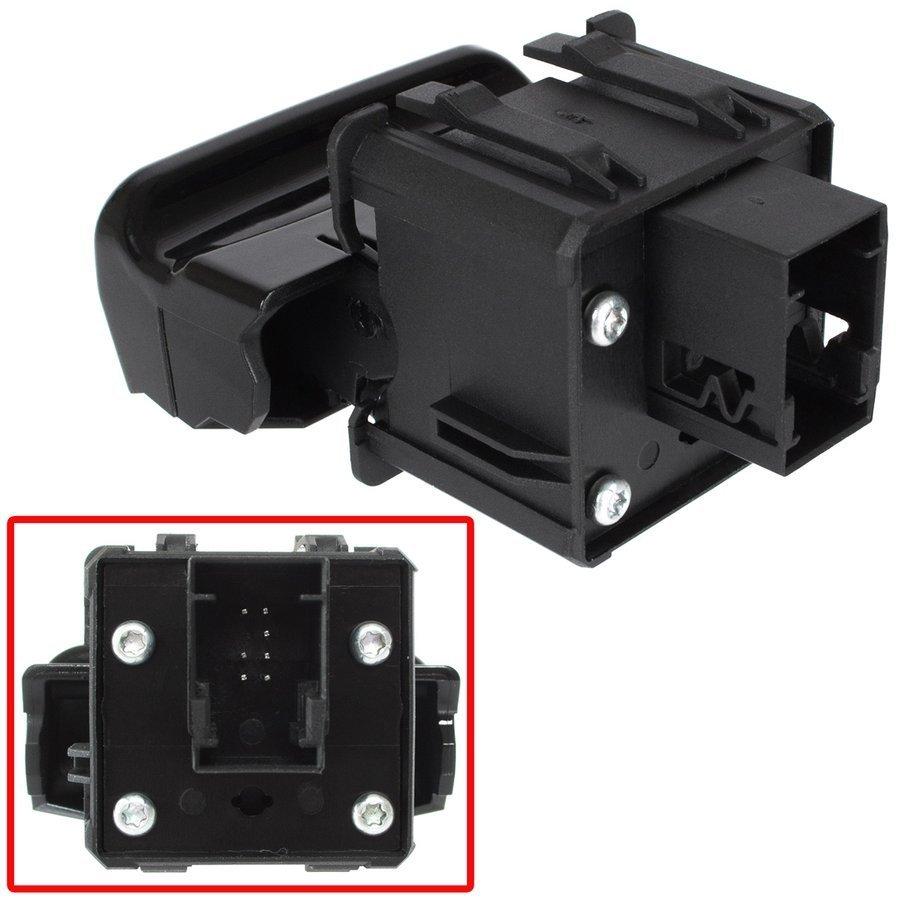 Peugeot 5008 I 09-17 handbrake button BLACK GLOSSY