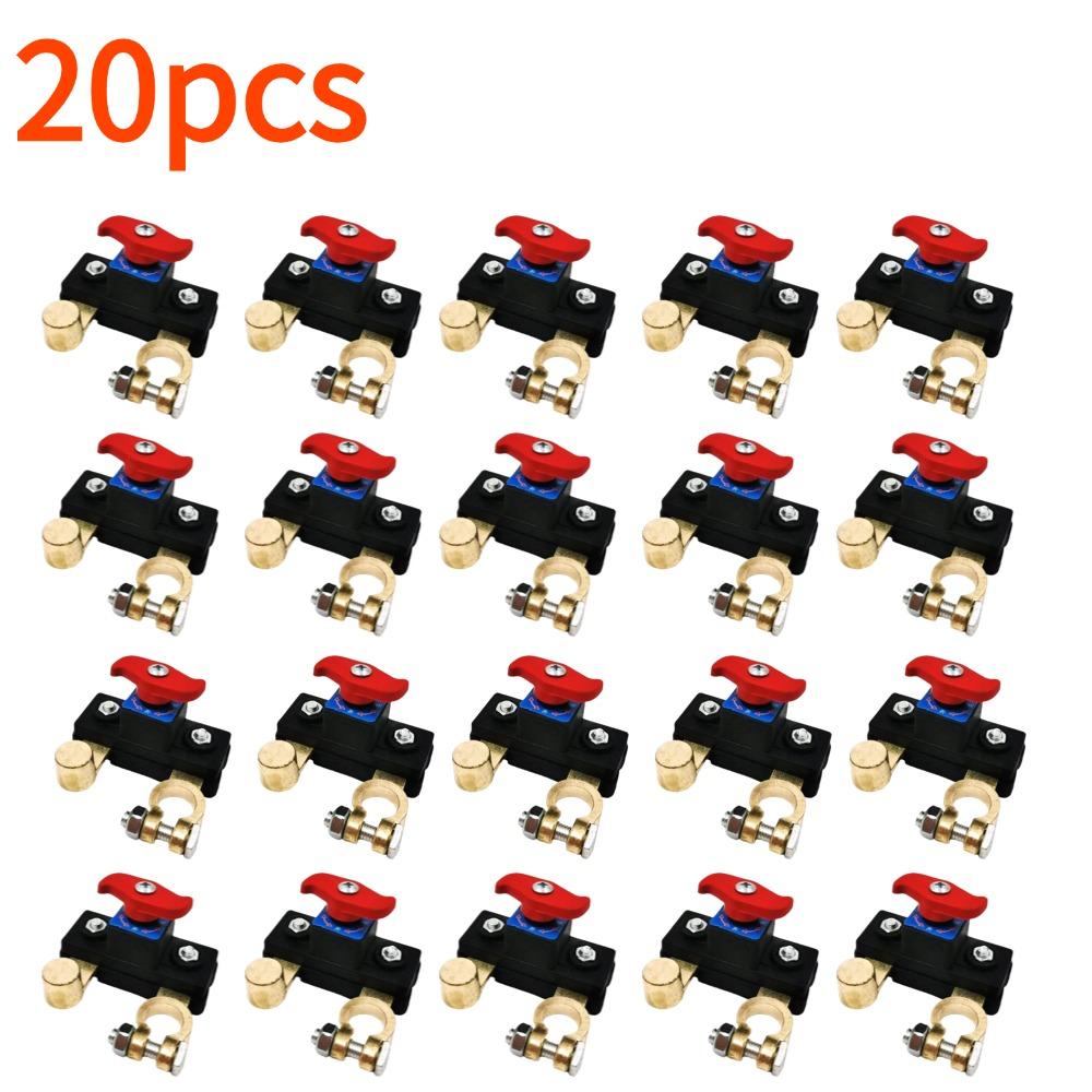12/24V Car Battery Disconnect Switch Heavy Duty Manual Circuit Breaker Anti-Power Off Universal Car Auto Leakage Protector Tool