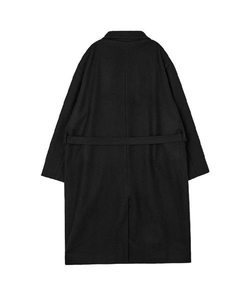 Bymono [Big Sizes Xl-6Xl] Mono Urban High-Neck Oversized Long Coat