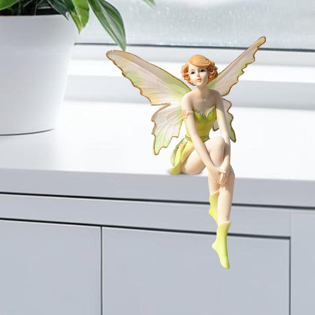 Blumenfee Figur Blumenfee Statue Dekorative Engel Blumenfee Ornamente Blumenmädchen Dekoration für Tischdekoration