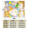 Cute Hamtaro  Warm Soft Blanket  Kids Adult Plush Throw Blanket Comfortable Couch Chair Flannel Bedspread Sofa Bed Cover