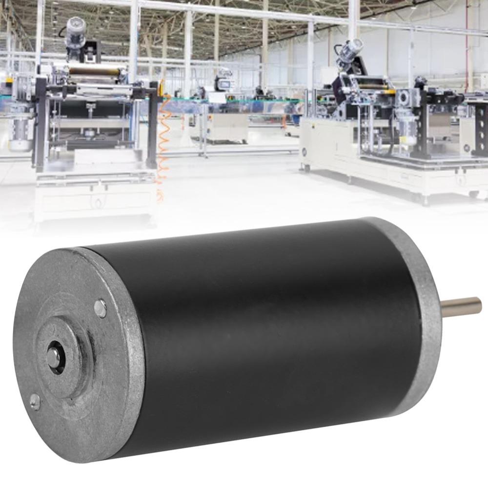 31ZY Carbon Brush Motor 12V Brushed Electric Motor Reversible Reversible Gear Motor DIY Generator
