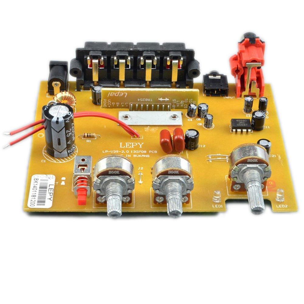 PolarLander Digital Hifi Stereo Power Speaker Amplifier Music Receiver Audio Music Speaker for Mobile Phone Computer LP-V3 3.5mm