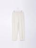 SPNK Corduroy Loose Fit Elastic Waist Pants_Ivory
