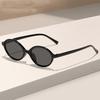 New Fashion Vintage Oval Small Frame Sunglasses For Men Women Brand Design Sun Glasses Outdoor Trendy Sunscreen Shades UV400