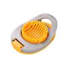 Stainless Steel Egg Slicer 2 In 1 Boiled Egg Cutter Sharp Wire Mushroom Slicer