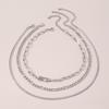 Women European Jewelry Layered Multi-Layer Micro-Set Pin Fashion Choker Personality Retro Exaggerated Necklace Jewelry