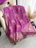 24Color Luxury Bohemian Style Shawl Women Scarf Jacquard Paisley Pattern Designer Lady Muslim Hijab Pashmina