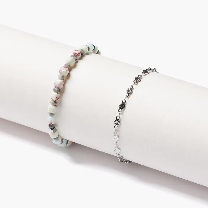 Orient Chain 508 Side Cut Sorbus Stone 1218 Bracelet Set (C2503-SE419_MT)