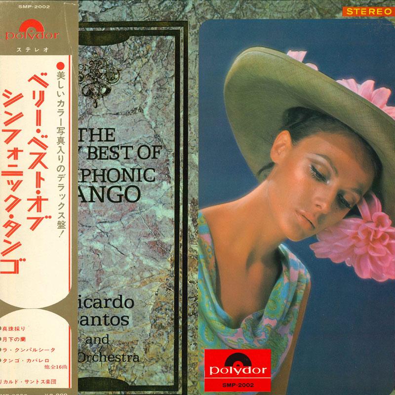 

LP Record RICARDO SANTOS HIS ORCHESTRA very best of symphonic tango SMP2002 POLYDOR Japan Obi Pop Used