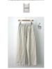 Men's High-End Pure Linen Summer Pants - Loose, Wide-Leg, Straight-Cut Style