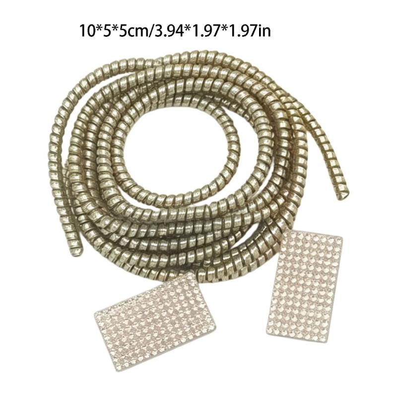 Sparkling Rhinestones Charging Protectors Set With TPU Cover And Cable Clip For 20W 18W Fast Charging Accessories