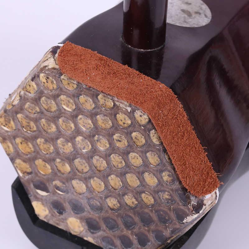 Wear-resistant Erhu Cowhide Corner Protector with Mute Filter and Snake Skin Design