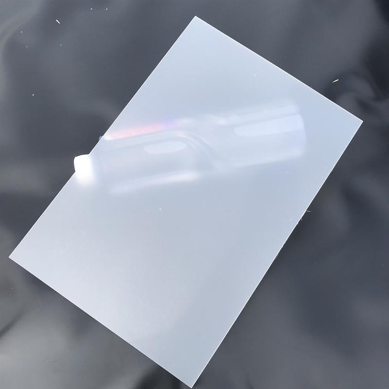 Translucent White Frosted PP Plastic Sheet Roll, 0.3~3mm, Customizable