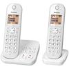 Cordless Phone - Panasonic - Kx-tgc422gw - Dect - Integrated Answering Machine - Hands-free